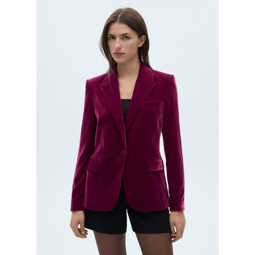 [MANGO] BLAZER COMBI  / เสื้อเบลเซอร์ รุ่น BLAZER COMBI Ref: 77088273