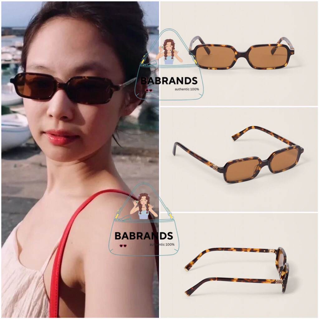 🔥พร้อมส่ง🔥แว่นกันแดด Miu Miu  Regard sunglasses 0MU11zs -52mm