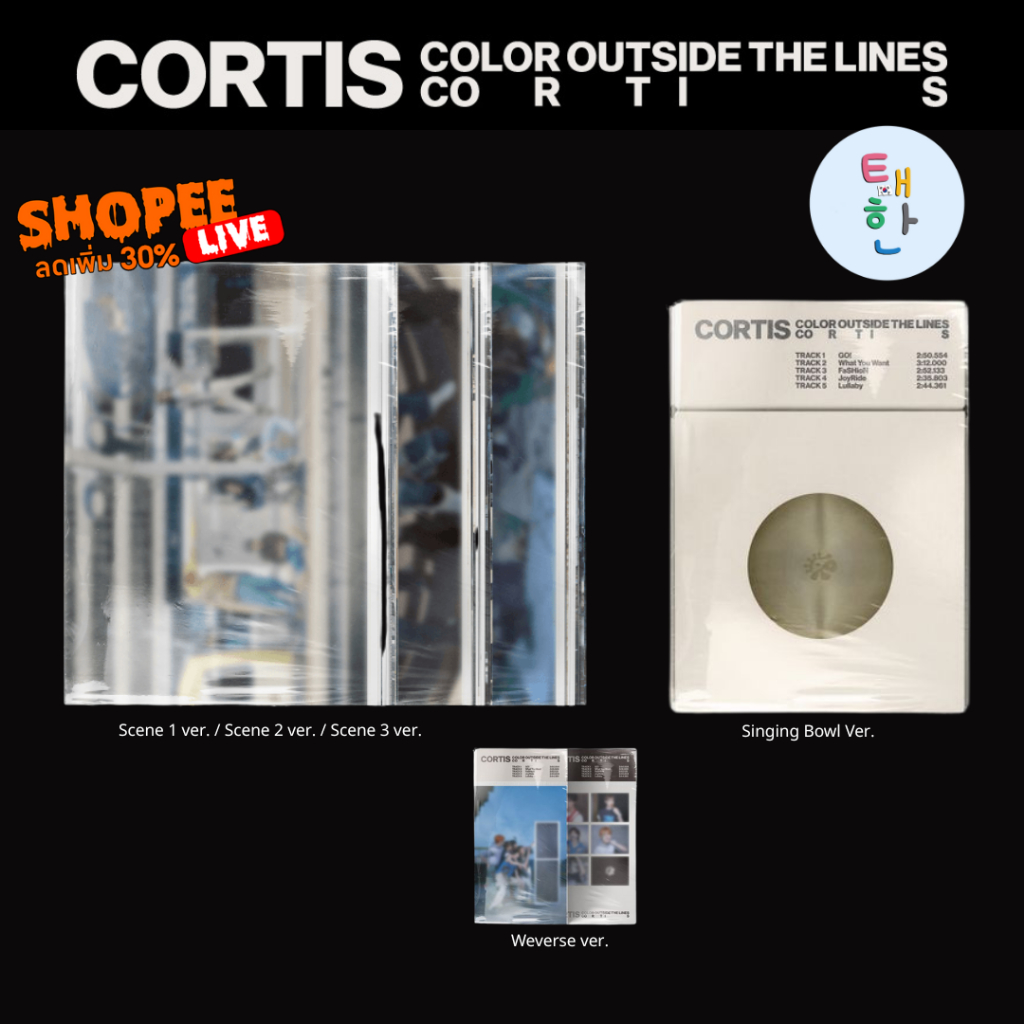 🔥ส่งด่วน ส่งทันที🔥 [CORTIS] อัลบั้ม 1st EP Album [COLOR OUTSIDE THE LINES]