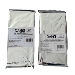 Compound Chocolate 1kg (Dark/White) / ดาร์ก/ไวท์ คอมพาวด์ ช็อคโกแลต 1 กก.