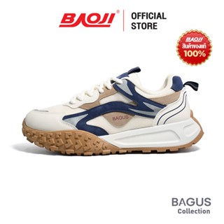 BAOJI บาโอจิ รองเท้าผ้าใบ รองเท้าลำลอง แฟชั่นผู้ชาย รุ่น BAG…