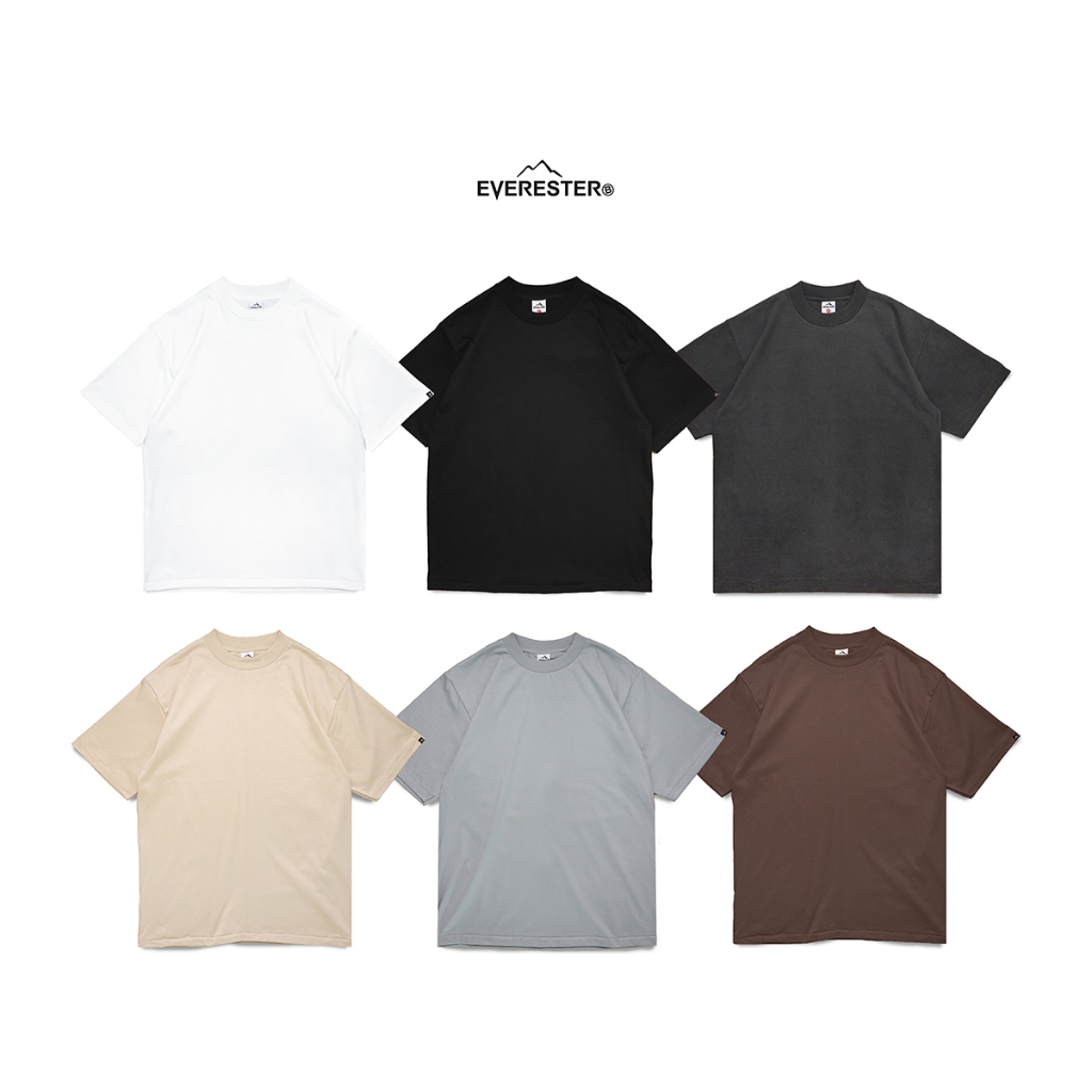 🔥9.9 SALE🔥เสื้อยืด คอฟิต Heavy Cotton Combed 100% เสื้อยืด Oversized ผ้านุ่ม สบาย ONF