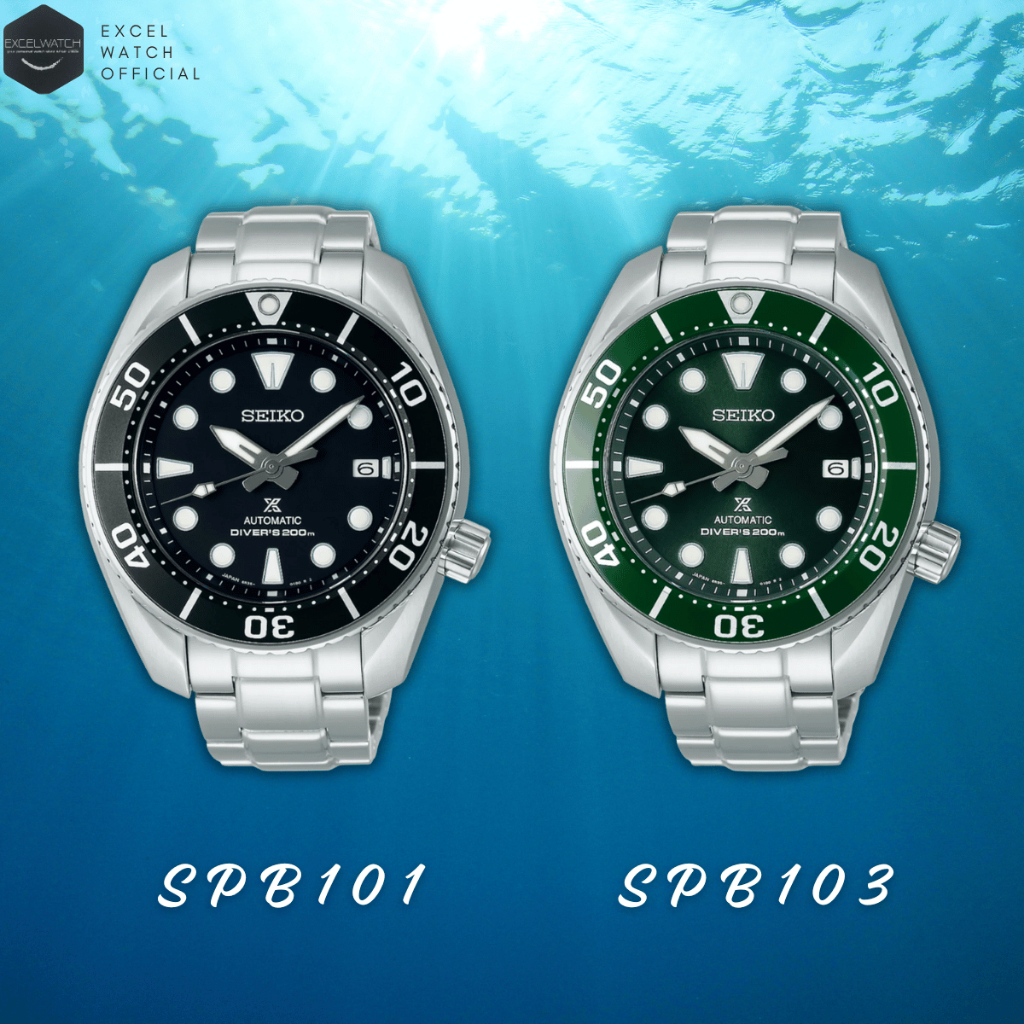 [ Excel Watch ] นาฬิกา SEIKO Prospex SUMO รุ่น SPB101J, SPB103J Automatic Diver's 200M.