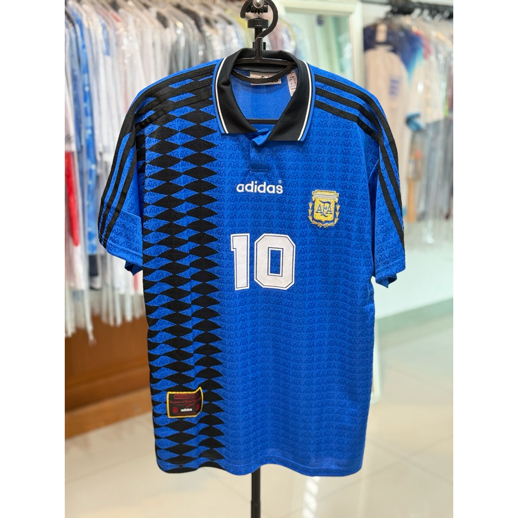 เสื้อบอลแท้(Retro)Argentina Away Retro 1994(ป้ายนอก)