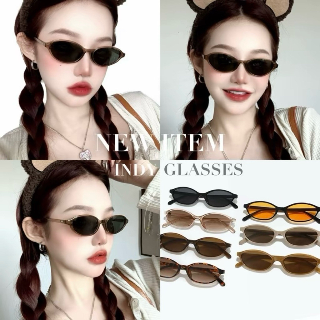 มีส่งด่วน 🇹🇭 แว่นวินเทจ 🐣 ทรงไข่ 🍳 Vintage Style สินค้าพร้อมส่ง