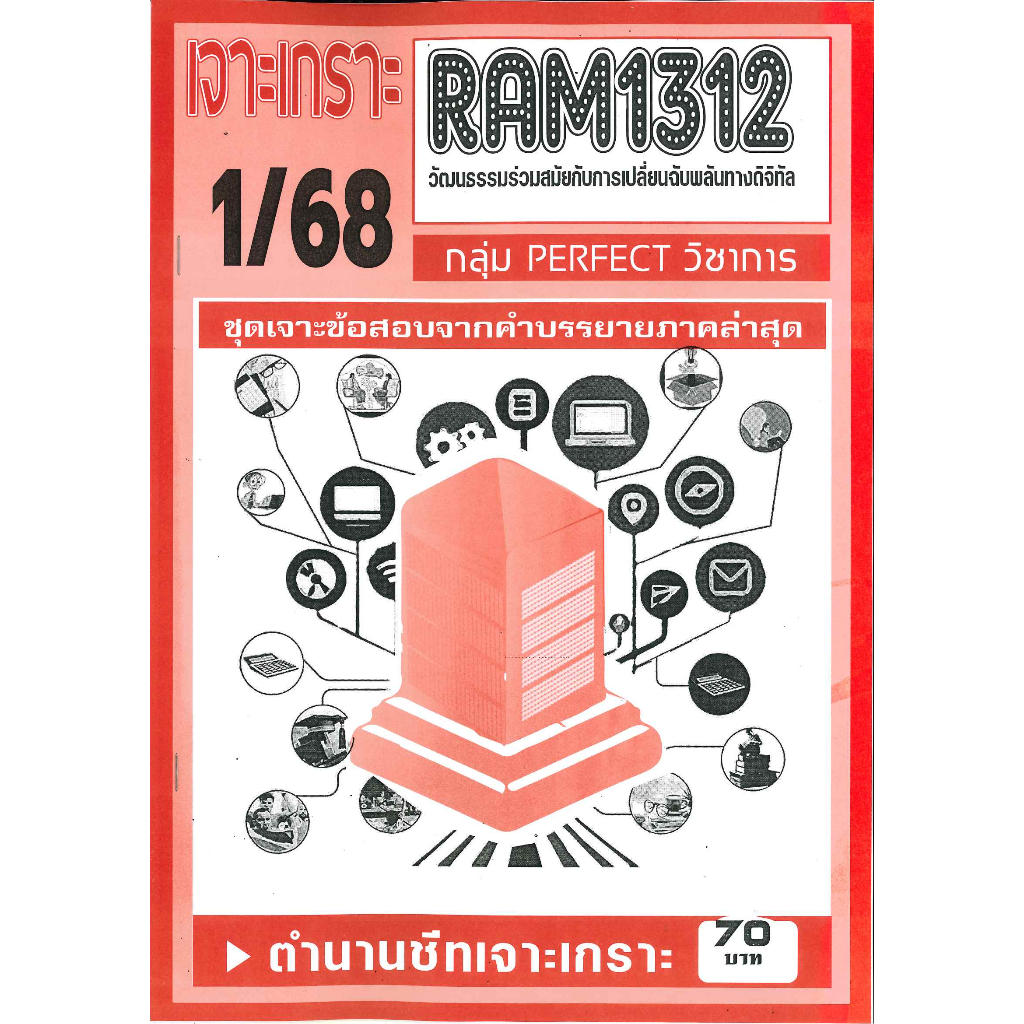 RAM1312 วัฒนธรรมร่วมสมัยกับการเปลี่ยนฉับพลันทางดิจิทัล 1/68