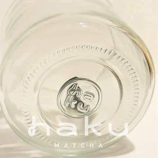 HAKU GLASS MATCHA MOOD 420ml.(แก้วฮาคุ) พร้อมส่ง