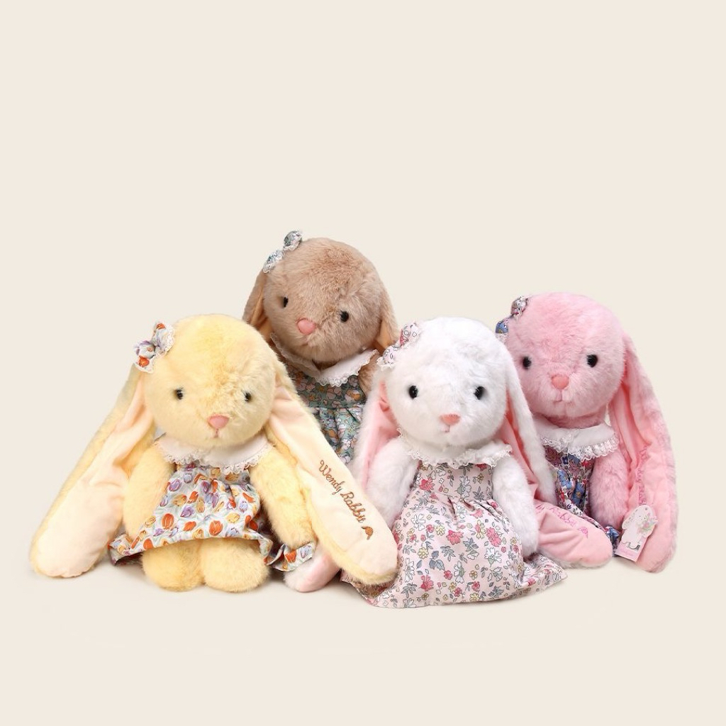 [พร้อมส่ง] ตุ๊กตากระต่าย Wendy Rabbit ไซส์ยักษ์ ตัวน้องนุ่มนิ่มน่ากอดที่สุดเยย 🐰💖🤏