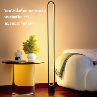 📢 90 ซม. 📢 โคมไฟตั้งพื้น LED โคมไฟยืนสำหรับห้องนั่งเล่นรีโมทหรี่โคมไฟติดผนังโคมไฟมุมโคมไฟห้องนอนโคมไฟตั้งโต๊ะโคมไฟตกแต่ง
