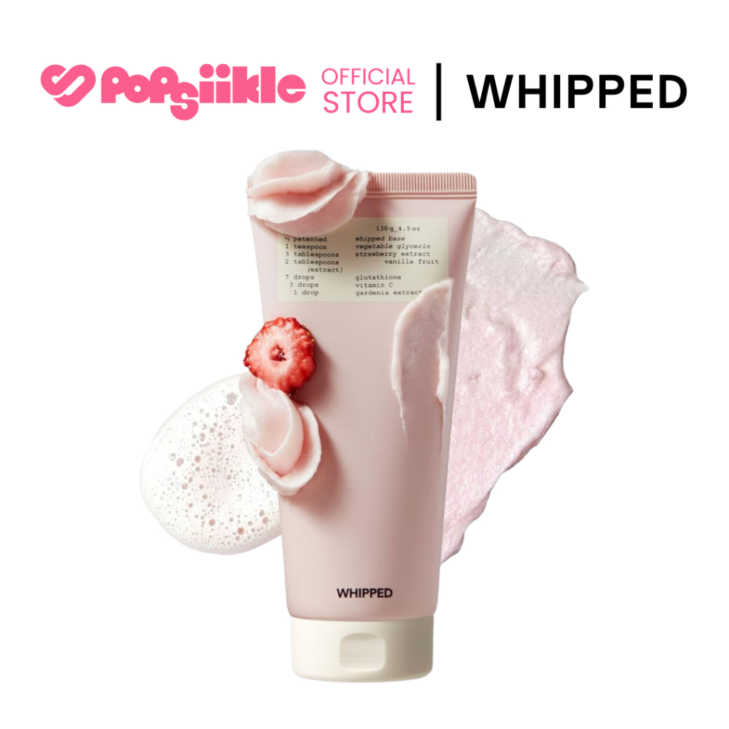 WHIPPED Vegan Pack Cleanser Tube 130g ครีมล้างหน้า