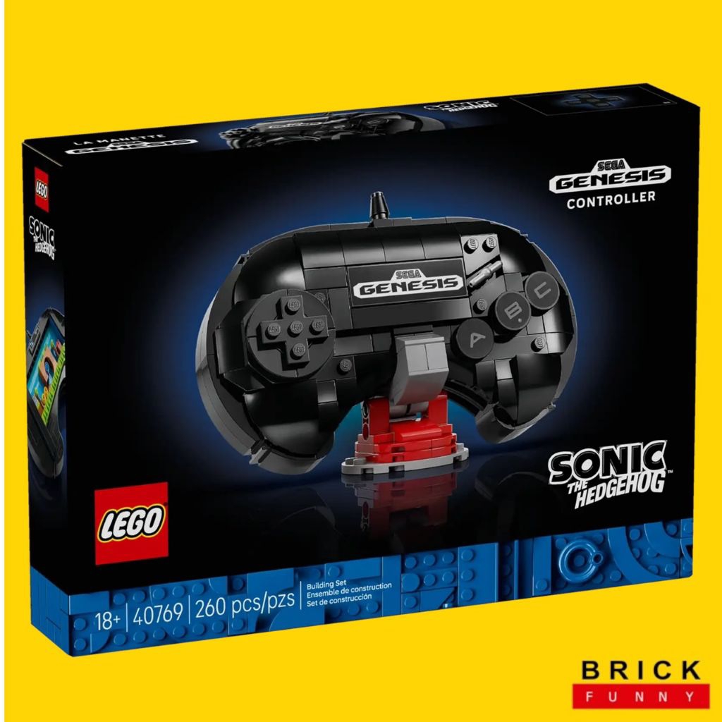 LEGO® Sonic the Hedgehog™ 40769 SEGA® Genesis™ Controller สินค้าพร้อมส่ง สินค้าส่งไว ของแท้ 100%