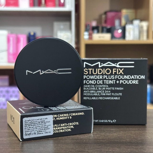 Mac Studio Fix Powder Plus Foundation 12g ( แป้งสูตรใหม่ )