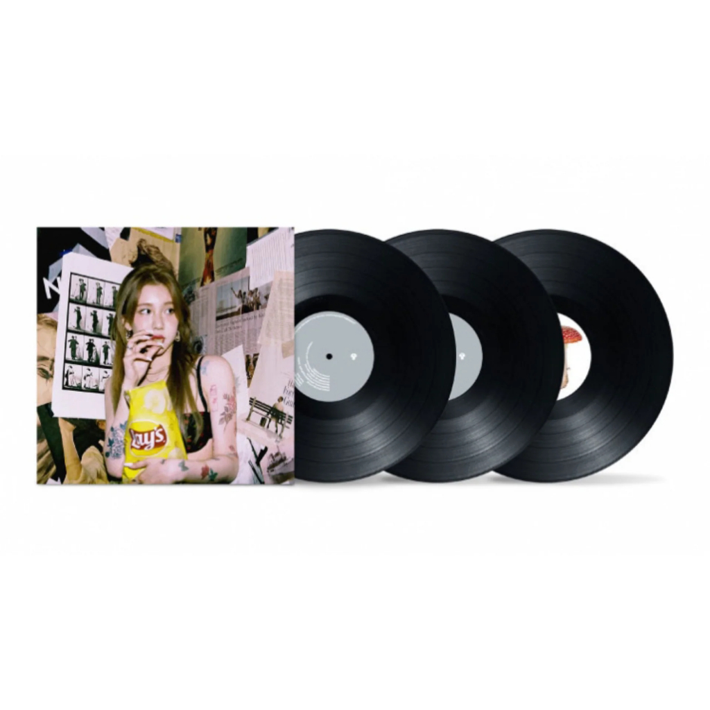 แผ่นเสียง Yerin Baek - 2nd Album & Remixes / Tellusboutyourself & Remixes 3LP vinyl ปกตำหนิ