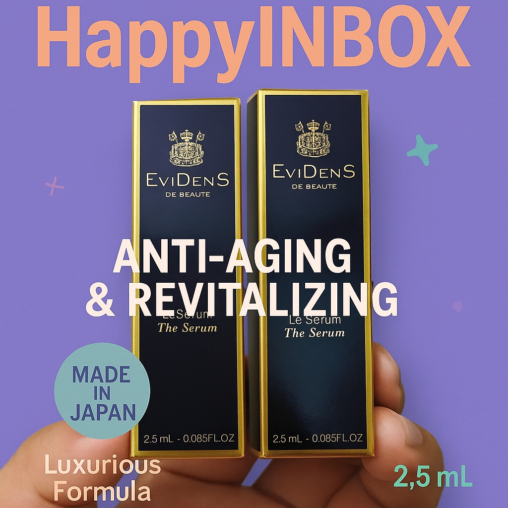 EviDenS Le Sérum 2.5ml – Anti-Aging & Revitalizing Serum จากญี่ปุ่น
