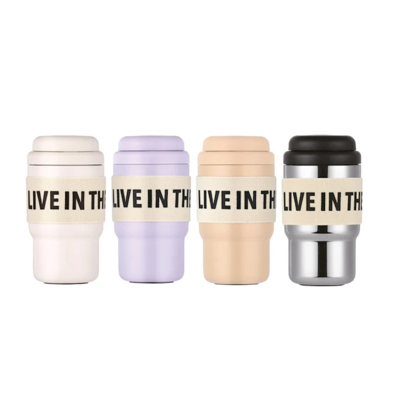 LocknLock Vacuum Coffee Bottle แก้วเก็บอุณหภูมิ ขนาด 380 มล. รุ่น LHC3327