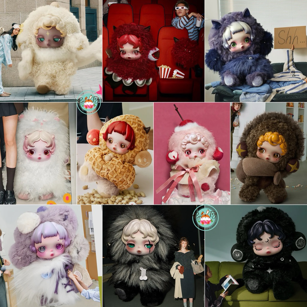 🧡🧡พร้อมส่ง💚💚  Skull Panda : You Found Me! [พวงกุญแจ] **แบบจุ่ม**