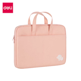 Deli  ซองโน๊ตบุ๊ค 16 นิ้ว กระเป๋าสำหรับใส่โน๊ตบุ๊ค กระเป๋าคอมพิวเตอร์ กันกระแทก กันรอยขีดข่วน จุของได้เยอะ Laptop Bag