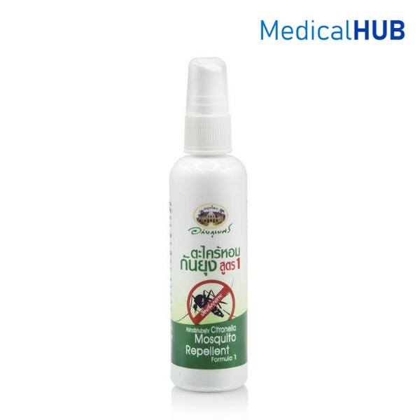 อภัยภูเบศร ตะไคร้หอม กันยุง ชนิดสเปรย์ ขนาด 120 ML 14339