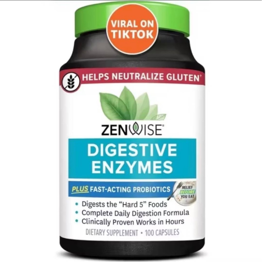 Zenwise Digestive Enzymes, 100 Capsules