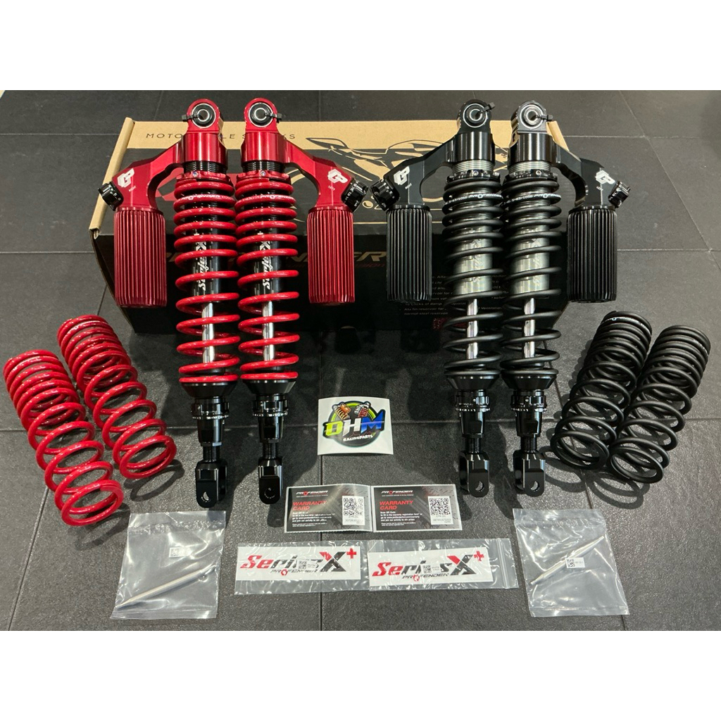 ‼️รุ่นใหม่ล่าสุด‼️ โช๊คหลัง Profender รุ่น X-Series+ สำหรับ Forza300/350 เเละ Adv350 เท่านั้น ความสูง400มิล รับประกัน2ปี