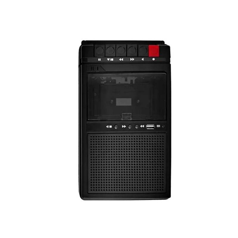 เครื่องเล่นเทป Cassette tape player อัดเสียงได้มีลำโพงในตัว พร้อมส่ง