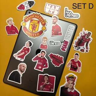 Manchester United - สติกเกอร์ MANU เคลือบกันน้ำ | สติกเกอร์แมนยู