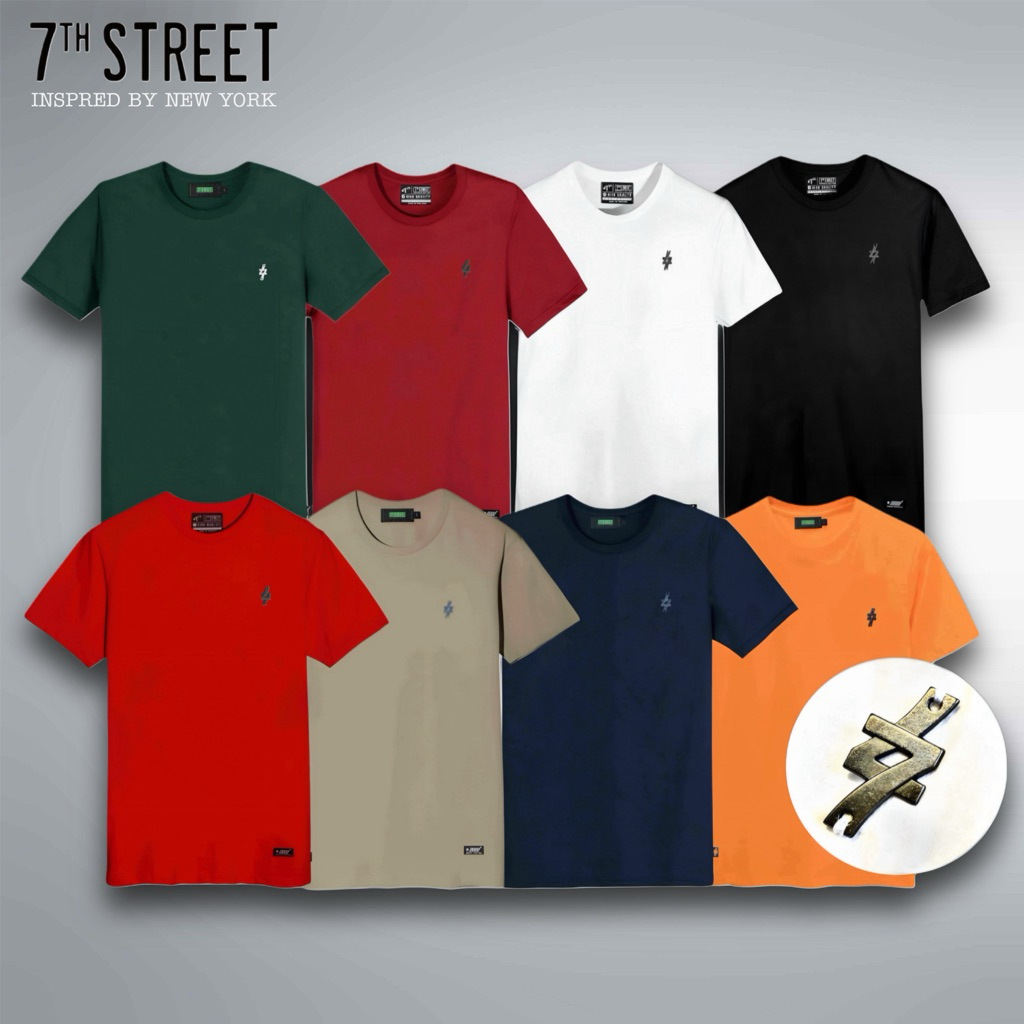 เสื้อยืด 7th Street (ของแท้) รุ่น ZLG T-shirt Cotton100%