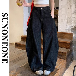 กางเกงขาบานสไตล์อเมริกัน ดีไซน์เก๋ ทรงโค้งเหมือนดาบ สำหรับผู…