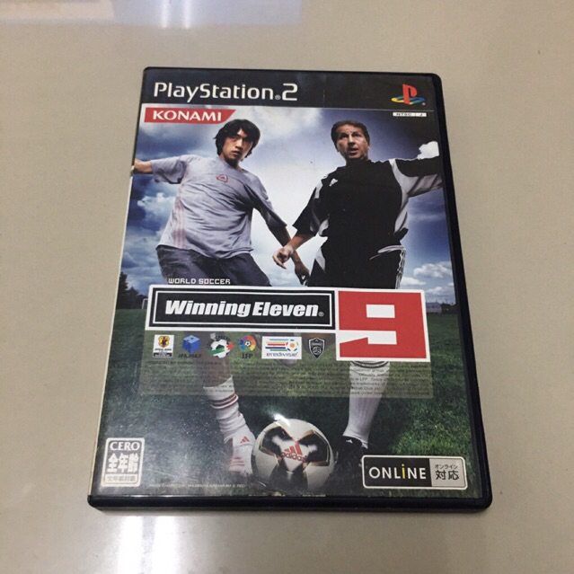แผ่น PS2 World Soccer Winning Eleven 9 (Japan) PlayStation 2
