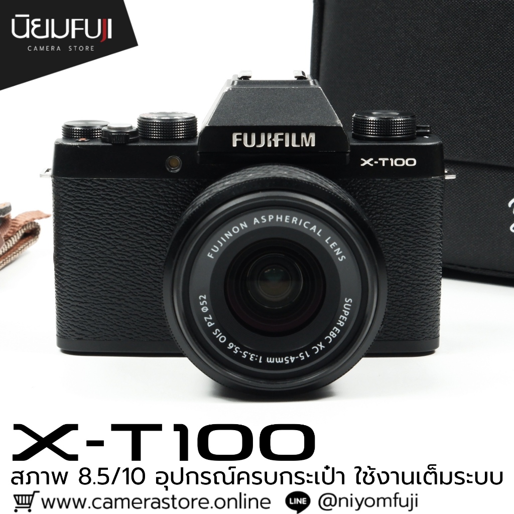 Fujifilm XT100 อุปกรณ์ครบ