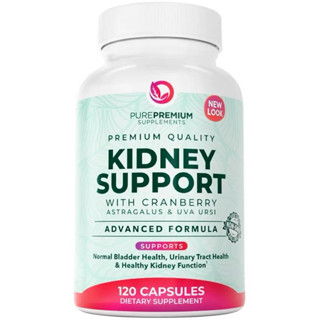 💥พร้อมส่ง💥Premium Kidney Support Supplement, 120 Capsules