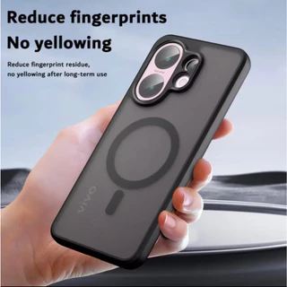 เคส Vivo V60 / V60 lite เคสแม่เหล็ก กันกระแทก ฝาหลังแข็ง ส่งจากไทย Frosted Case