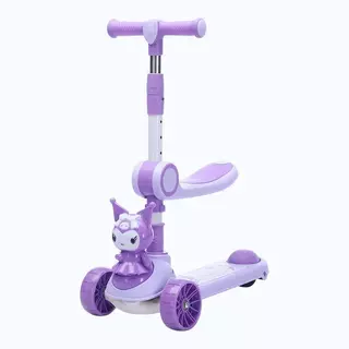 🔥สกูตเตอร์ Kulomi 🔥สกู๊ตเตอร์เด็กเล็ก สกู๊ตเตอร์ 3in1 scooter พร้อมไฟ LED ปรับความสูงได้ 3 ระดับ ของเล่นเด็ก