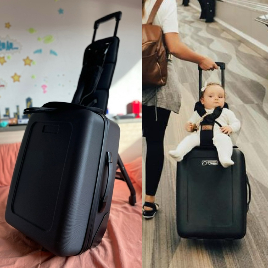กระเป๋าเดินทาง Mountain Buggy Bag Rider carry toddlers v1 ของใหม่ ไม่เคยใช้ เก่าเก็บ สติ้กเกอร์หลุดค