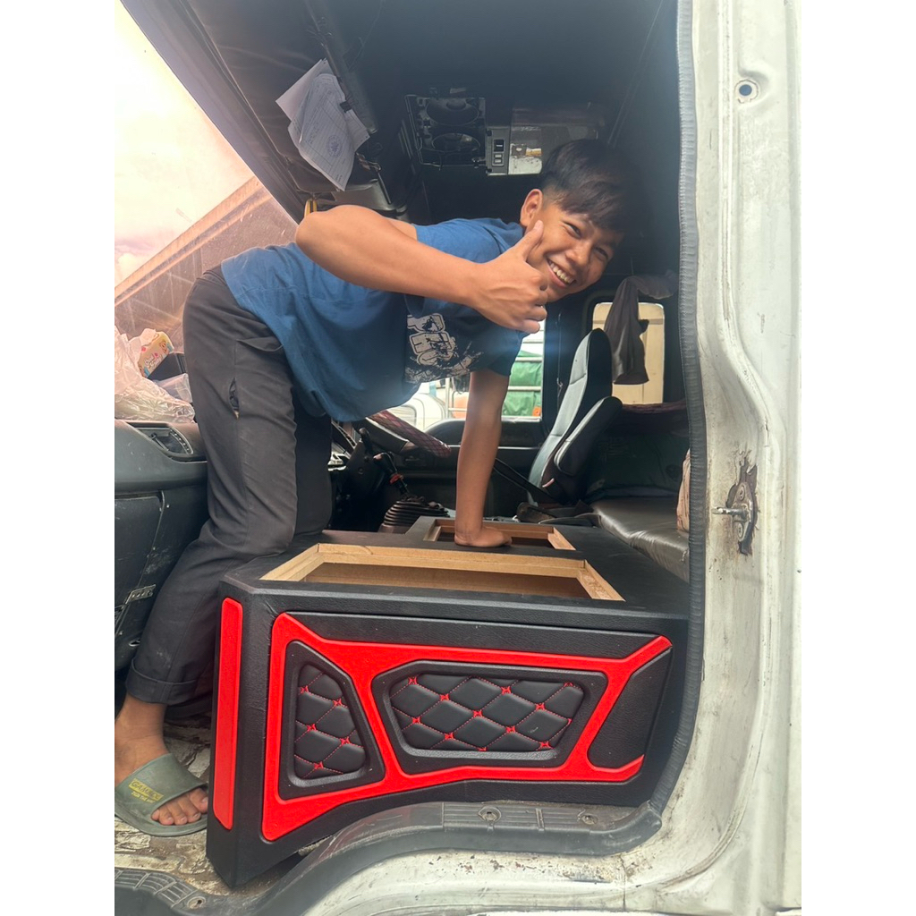 (อย่าลืมส่งรูปรถในแชทนะคะ)ตู้นอนรถ 10 ล้อ หัวแคป ซีรี่ย์ วิคเตอร์ เมก้า ISUZU 240-300-360  มีช่องเก็บของ