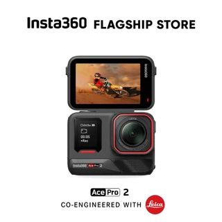 Insta360 Ace Pro 2 กล้องแอคชั่น เลนส์ LEICA กันน้ำ 12m ถ่ายวิดีโอชัด 8K ถ่ายรูป 50MP กล้อง อินสตา 360 Action Camera