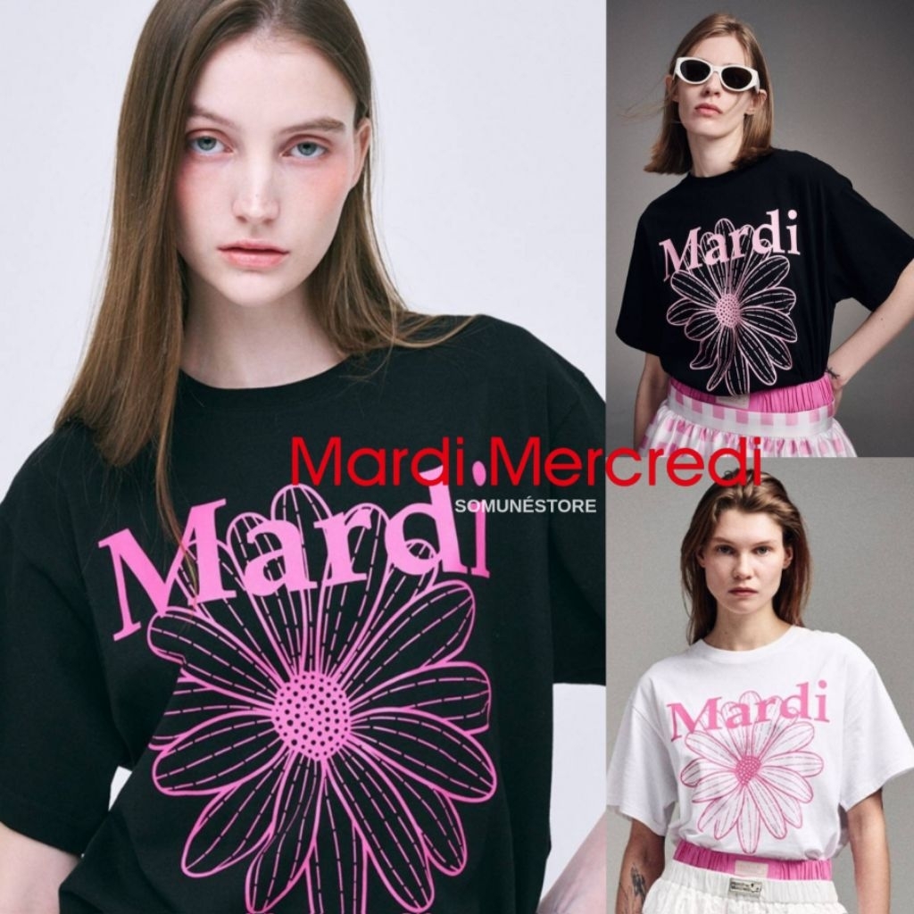 MARDI MERCREDI Tshirt Flowermardi