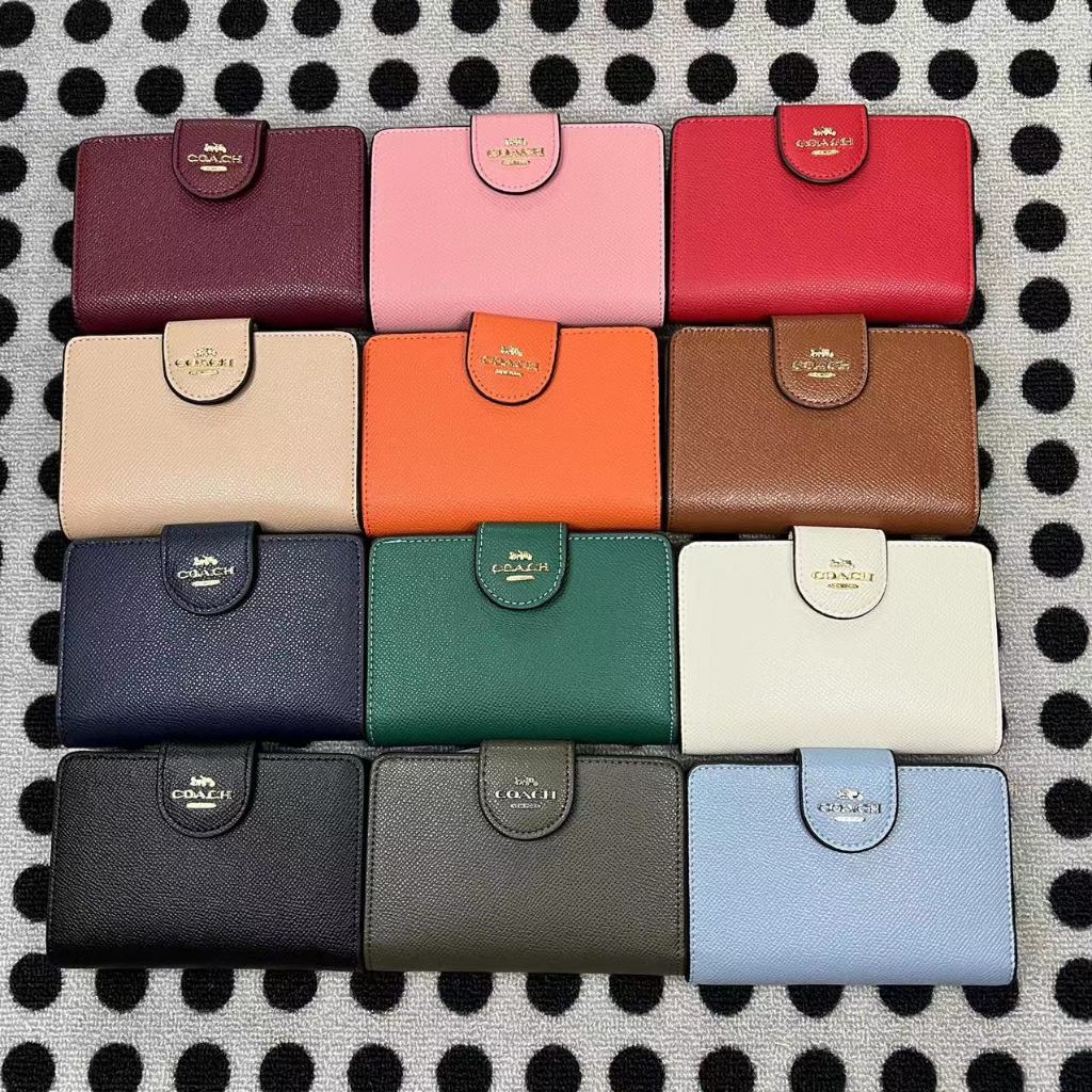 พร้อมส่ง🔥 กระเป๋าสตางค์ COAC กระเป๋าสตางค์ผู้หญิง C0082 กระเป๋าใส่เหรียญ c6390