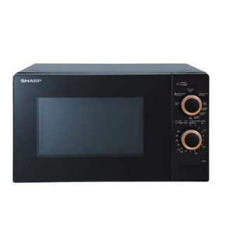 SHARP Microwave ไมโครเวฟ รุ่น R-G20M5TA-B จานหมุนระบบอุ่นและย่าง 2in1 ขนาด 20 ลิตร 800 วัตต์