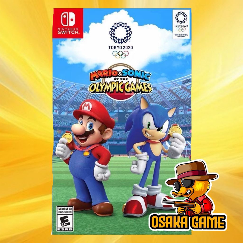 (มือ1👉🏻พร้อมส่ง)แผ่นเกม Nintendo Switch Mario & Sonic at the Olympic Games Tokyo 2020