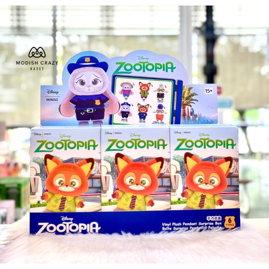 🐇🐰Disney • Zootopia Collection Vinyl Plush Toys Blind Box
