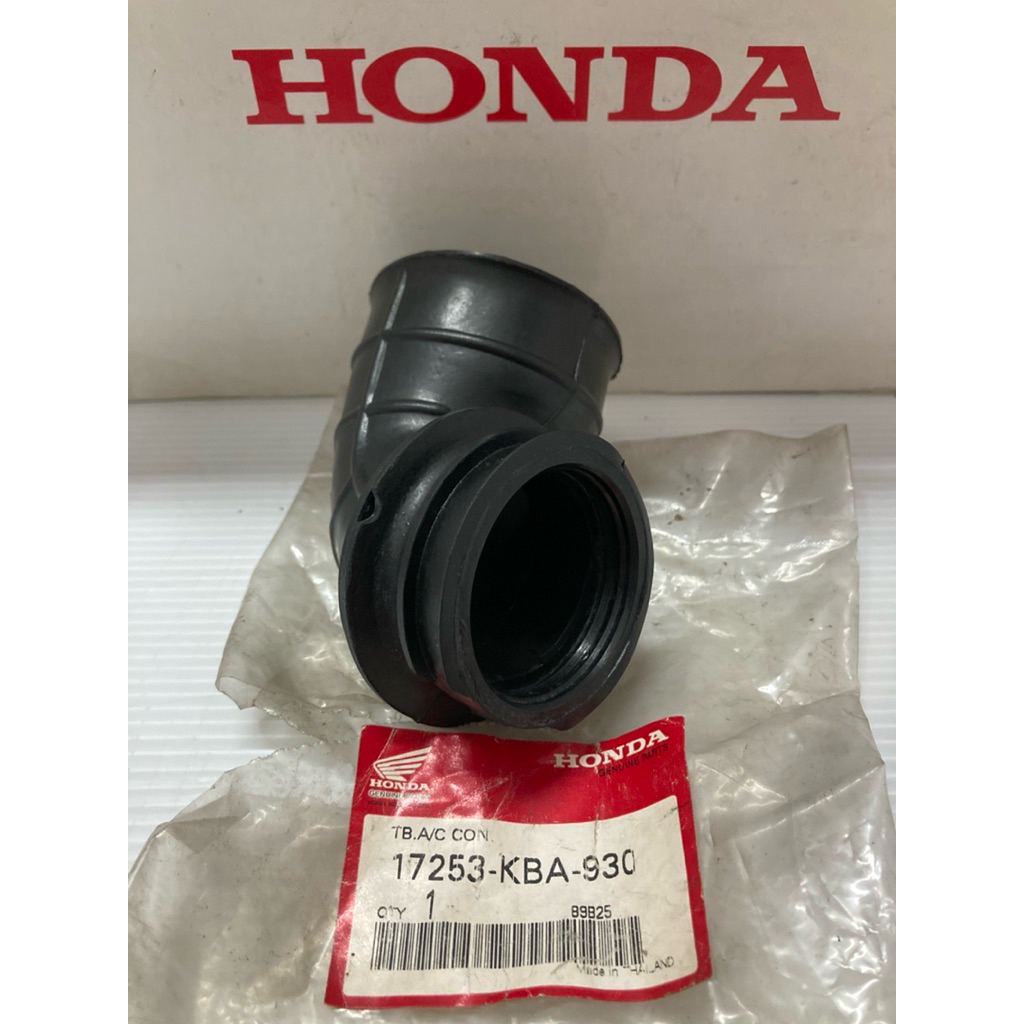 คอท่อยาง ปากคาร์บู เข้าหาหม้อกรองอากาศ HONDA LS125 2T (แท้ศูนย์ฮอนด้า) 17253-KBA-930