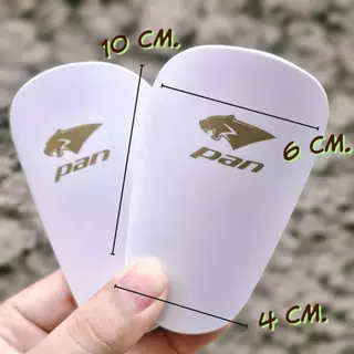 PAN สนับแข้งแพน รหัส PSS063 ขนาด S 2สี AA/ดำทอง WN/ขาวทอง บรรจุ 1 คู่