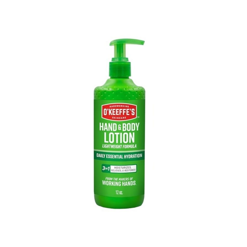 โลชั่นทามือและร่างกาย O'Keeffe's Hand & body lotion with Glycerin and Shea butter ขนาด 12oz