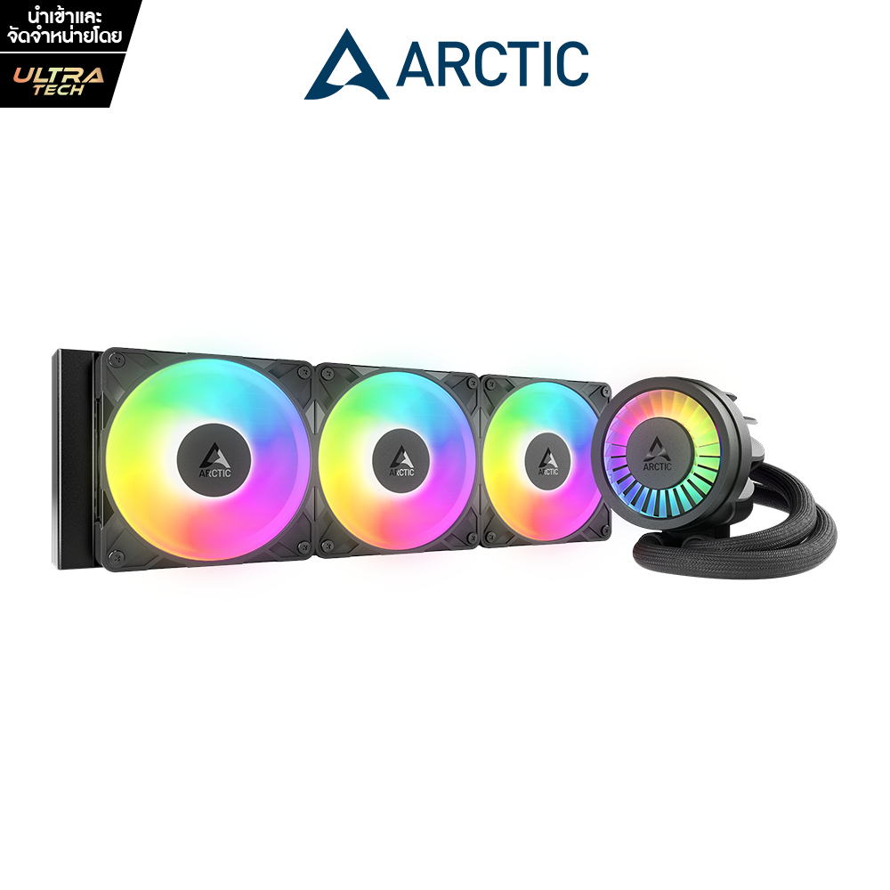ARCTIC LIQUID FREEZER III PRO 420 A-RGB BLACK (CPU LIQUID COOLER / ชุดระบายความร้อนซีพียูด้วยน้ำ)