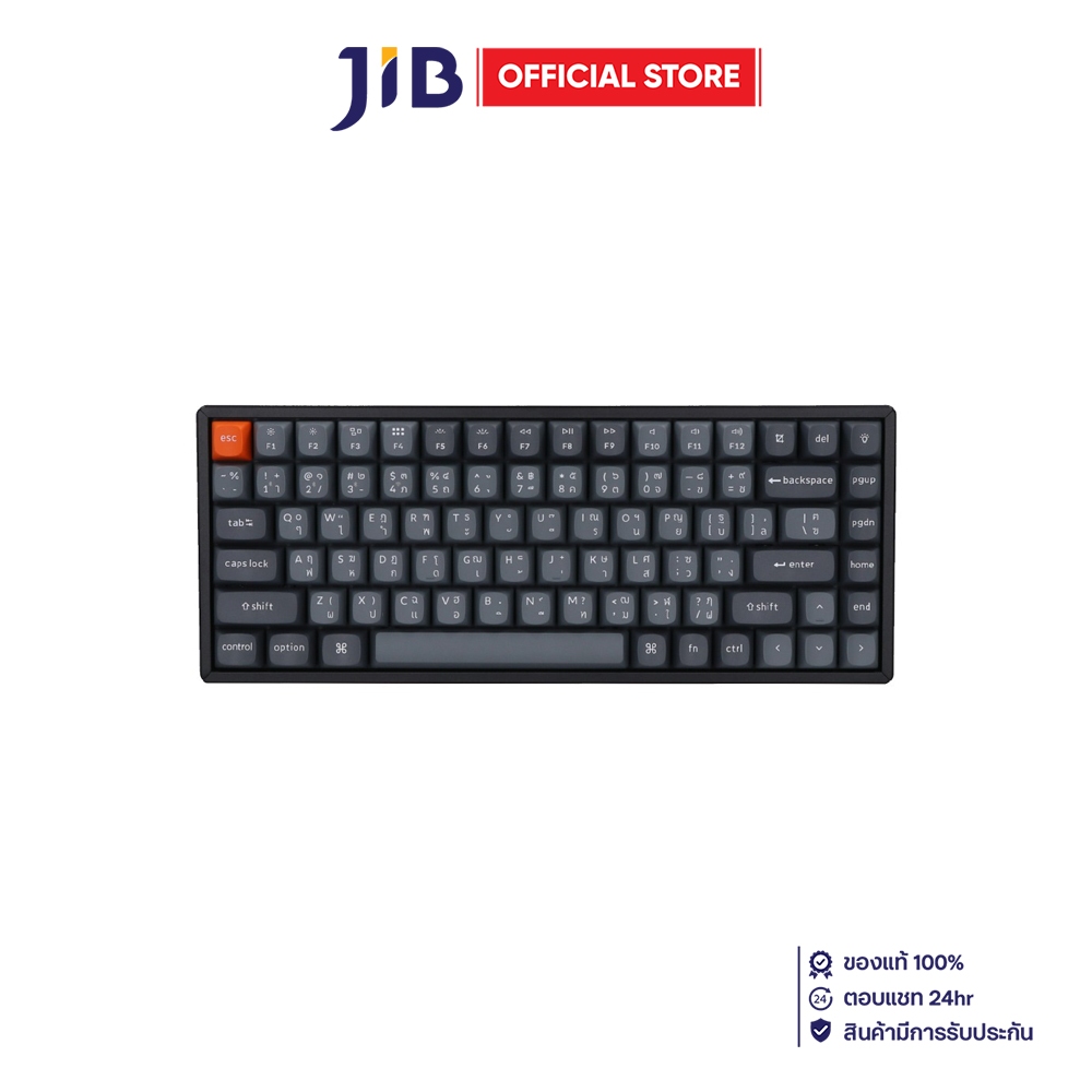 WIRELESS KEYBOARD (คีย์บอร์ดไร้สาย) KEYCHRON K2 MAX SILENT TRI-MODE CUSTOM