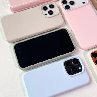 [i17] พร้อมส่ง 16โทนสี🍦🎀 E9S194 เคสพรีเมี่ยมซิลิโคนสีพื้น S2 (2) เคสซิลิโคนเนื้อหนาเกรดดี เคสไอไฟน For iphone16Plus,16pm