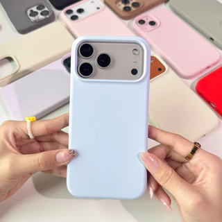 [i17] พร้อมส่ง 16โทนสี🍧🍌 E9S194 เคสพรีเมี่ยมซิลิโคนสีพื้น S2 (3) เคสซิลิโคนเนื้อหนาเกรดดี เคสไอไฟน For iphone 17Air,17Pm