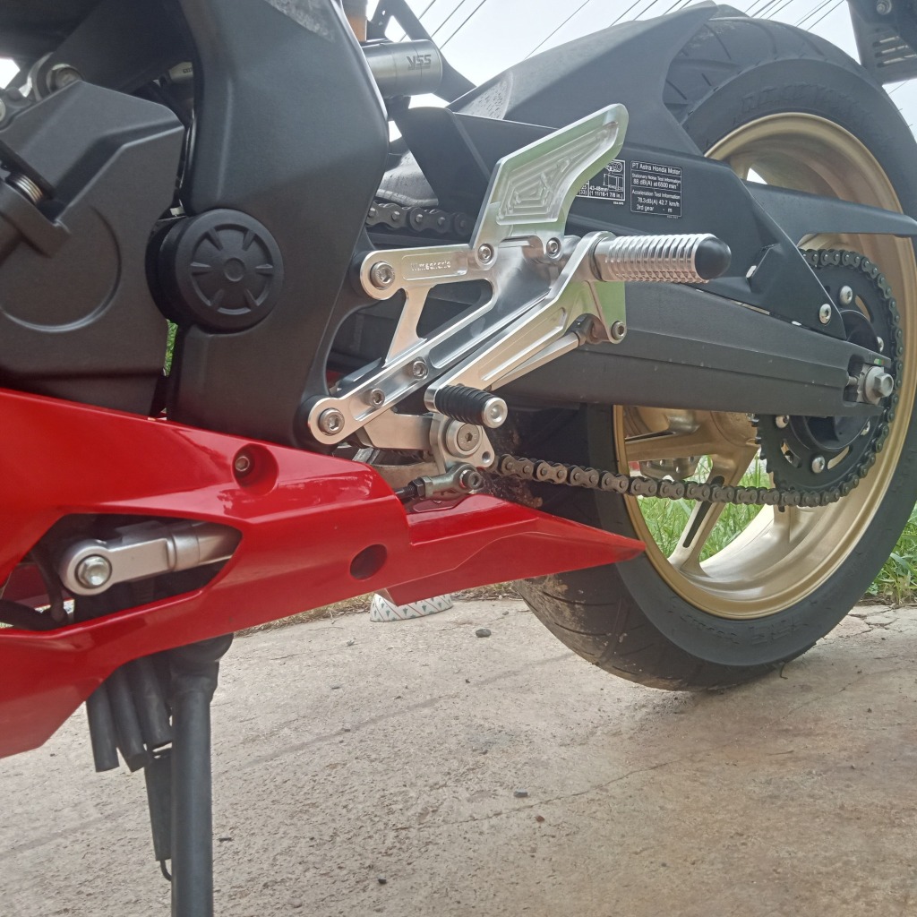 เกียร์โยงสนามแข่ง CBR250RR rearset ฮอนด้า  honda  CBR250 สนามแข่ง WM RACING SP STANDARD