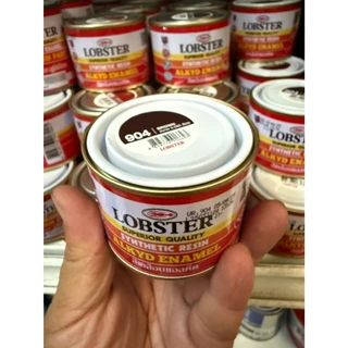 LOBSTER สีน้ำมัน สีเคลือบแอลคีด ขนาด 0.085 ลิตร มีหลายสีให้เลือก ราคาต่อ 1 กระป๋อง สีน้ำมันตรากุ้ง สีน้ำมันกุ้ง